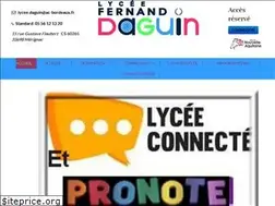 Sites similar to lycee-daguin.com