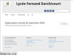 Sites similar to lycee-darchicourt.net