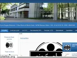 Sites similar to lycee-delacroix-maisons-alfort.fr