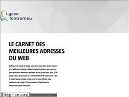 Sites similar to lycee-fontromeu.com