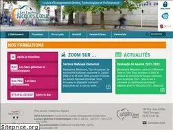 Sites similar to lycee-jacques-coeur.fr