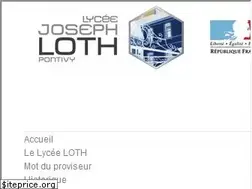 Sites similar to lycee-loth.fr