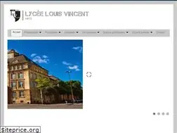 Sites similar to lycee-louis-vincent.fr