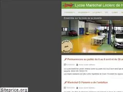 Sites similar to lycee-marechal-leclerc.com