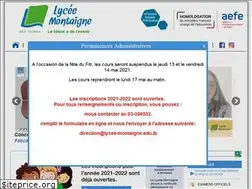Sites similar to lycee-montaigne.edu.lb