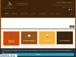 Sites similar to lycee-odilon-redon.net