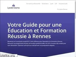 Sites similar to lycee-ozanam35.fr