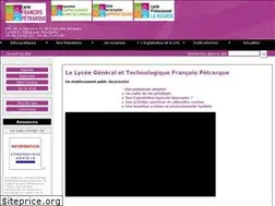 Sites similar to lycee-petrarque.fr