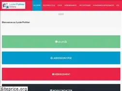 Sites similar to lycee-pothier.com