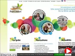 Sites similar to lycee-robertdarbrissel.org