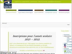 Sites similar to lycee-saint-eloi.com