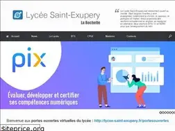 Sites similar to lycee-saint-exupery.fr