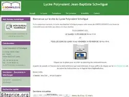 Sites similar to lycee-schwilgue.com