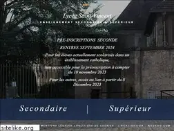 Sites similar to lycee-stvincent.fr