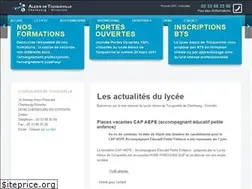 Sites similar to lycee-tocqueville.fr