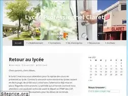 Sites similar to lyceeclaret.com