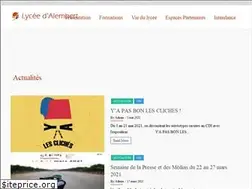 Sites similar to lyceedalembert.paris