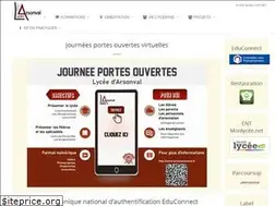 Sites similar to lyceedarsonval.fr