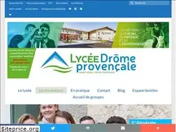 Sites similar to lyceedromeprovencale.com