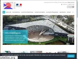 Sites similar to lyceeevaristegalois.fr