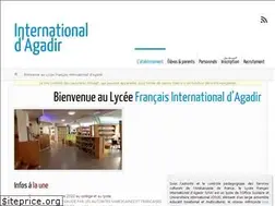 Sites similar to lyceefrancaisagadir.org