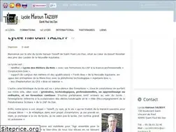 Sites similar to lyceeharountazieff.com
