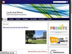 Sites similar to lyceejeanrenou-lareole.net