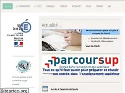 Sites similar to lyceejeanzay.net