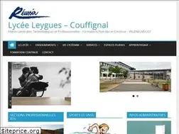 Sites similar to lyceeleyguescouffignal.fr
