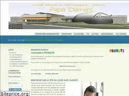 Sites similar to lyceepapeclement.fr