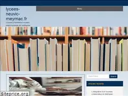 Sites similar to lycees-neuvic-meymac.fr
