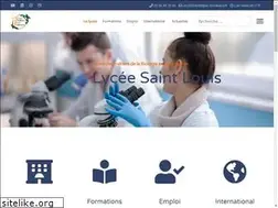 Sites similar to lyceesaintlouis.fr