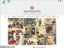 Sites similar to lyceesaintnicolas.com