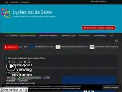 Sites similar to lyceevaldeseine.fr