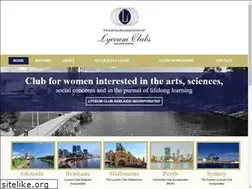 Sites similar to lyceumclubs.org.au