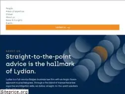 Sites similar to lydian.be