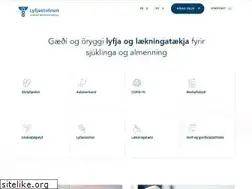 Sites similar to lyfjastofnun.is