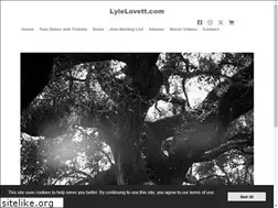 Sites similar to lylelovett.com