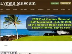 Sites similar to lymanmuseum.com