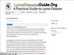 Sites similar to lymediseaseguide.net