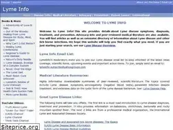 Sites similar to lymeinfo.net