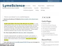 Sites similar to lymescience.org