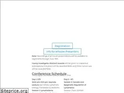 Sites similar to lymphaticforum.org
