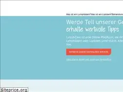 Sites similar to lymphcaredeutschland.de