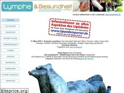 Sites similar to lymphe-und-gesundheit.de