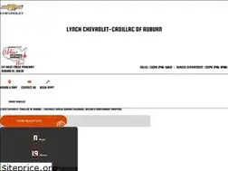 Sites similar to lynchchevroletcadillacofauburn.com