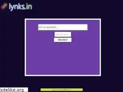 Sites similar to lynks.in