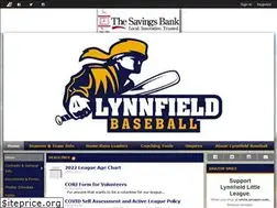 Sites similar to lynnfieldlittleleague.com