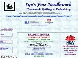 Sites similar to lynsfineneedlework.com.au