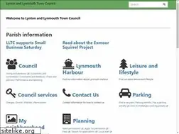 Sites similar to lyntonandlynmouthtowncouncil.gov.uk